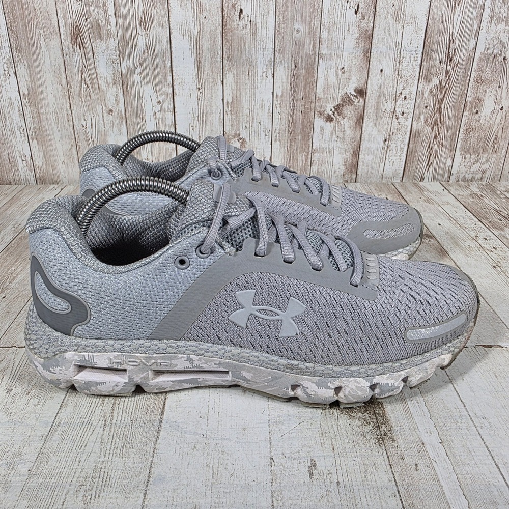 Under Armour HOVR Infinite 2 Womens Grey Running Shoes 3023620-102 Size 9.5